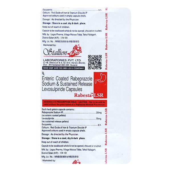 RABESTA LSR Capsule 10's