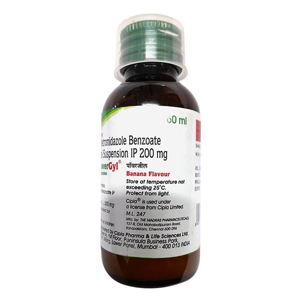 POWERGYL BANANA FLAVOUR Oral Suspension 60ml