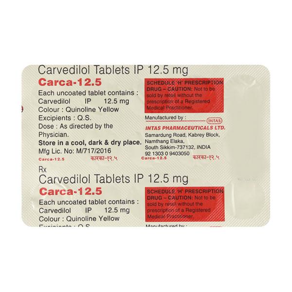 CARCA 12.5mg Tablet 15's