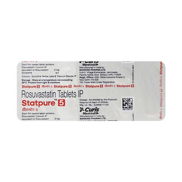 STATPURE 5mg Tablet 10's