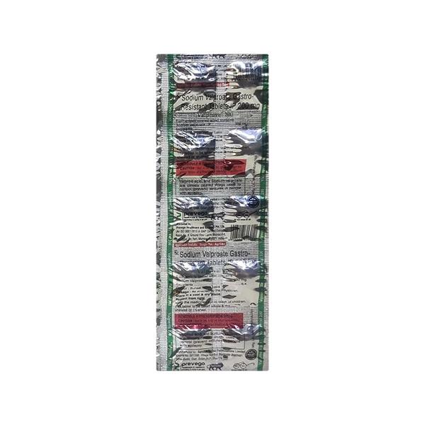VALPROVAL 200 Tablet 10's