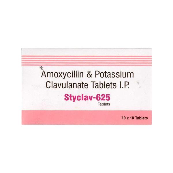 STYCLAV 625 Tablet 10's