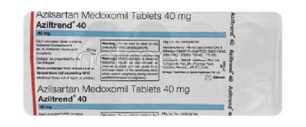 Aziltrend 40mg Tablet 10'S