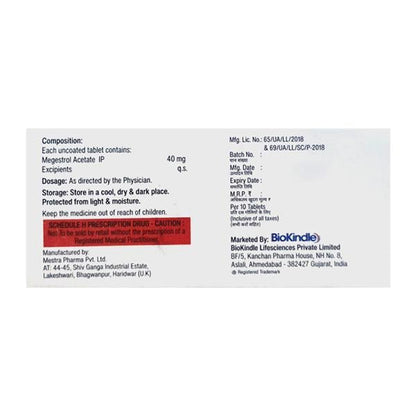 CRAVIHENZ 40 Tablet 10's