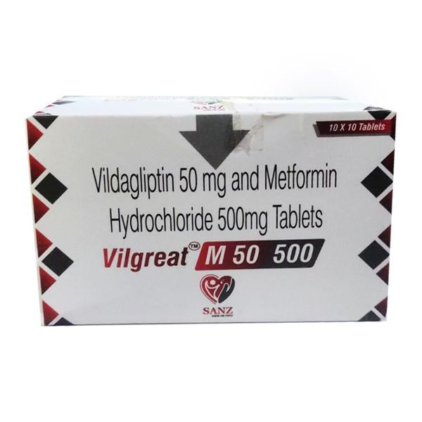 VILGREAT M 50/500 Tablet 10's