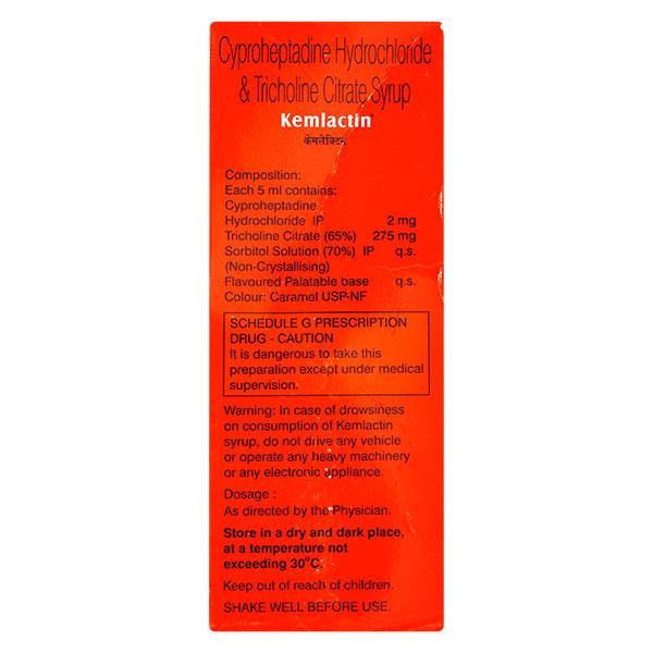 KEMLACTIN SUGAR FREE MIX FRUIT FLAVOURED Syrup 200ml