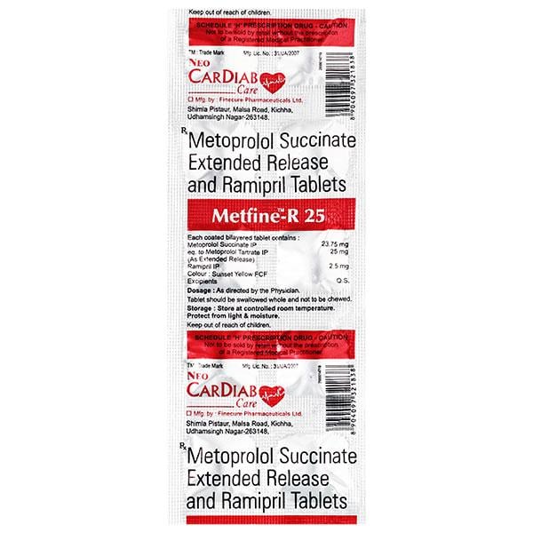 METFINE R 25 Tablet 10's