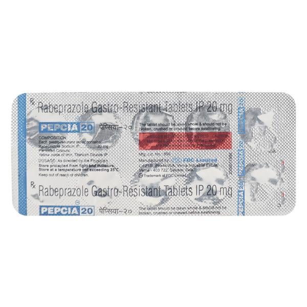 Pepcia 20mg Tablet 10'S