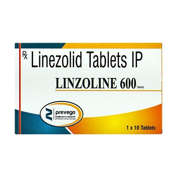 LINZOLINE 600 Tablet 10's