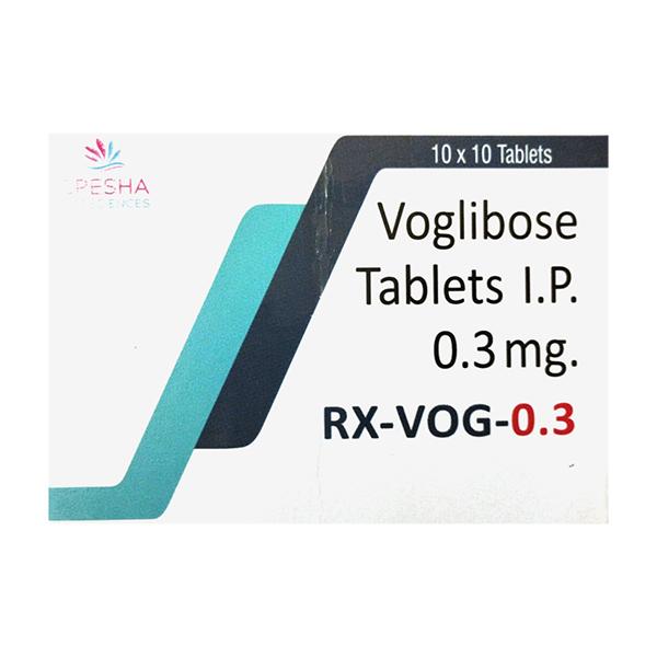 RX VOG 0.3 Tablet 10's