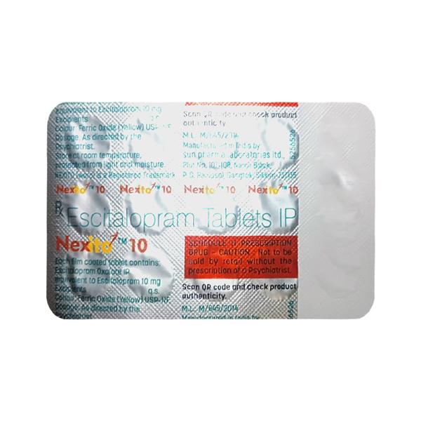 NEXITO 10 Tablet 15's