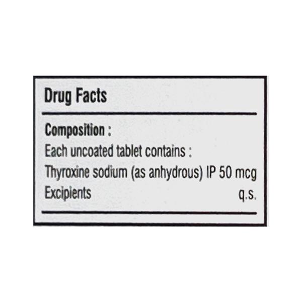 THYROSE 50 Tablet 120's