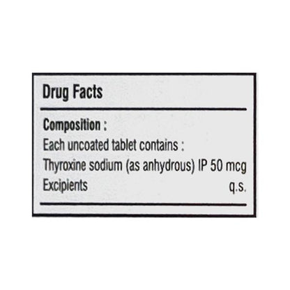 THYROSE 50 Tablet 120's