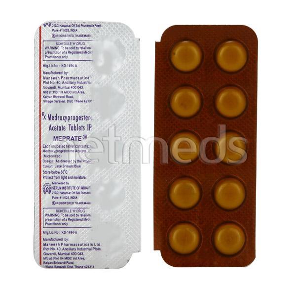 Meprate 10mg Tablet 10'S