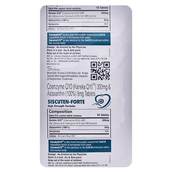 SISCUTEN FORTE Tablet 10's