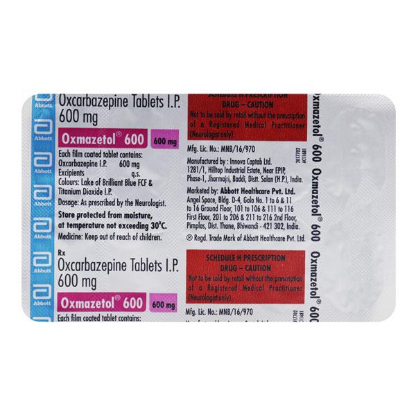 Oxmazetol 600mg Tablet 10'S