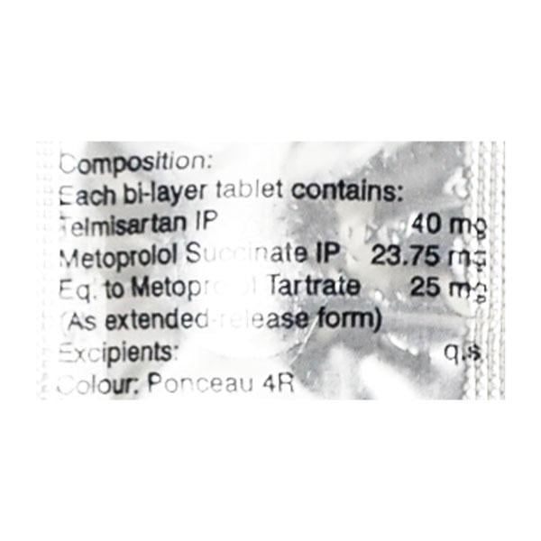 Telvas Beta 25mg Tablet 10'S