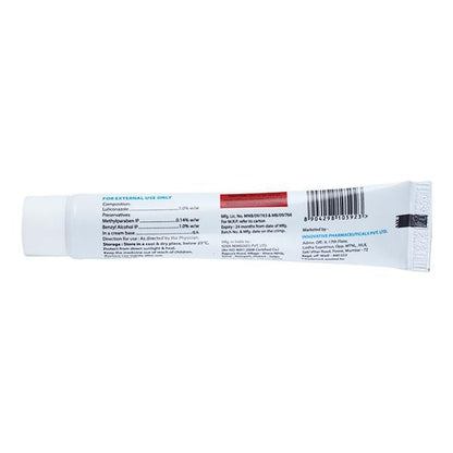 LUBACT 1% Cream 20gm
