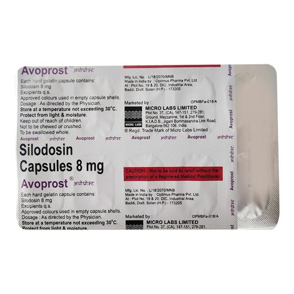 Avoprost Capsule 10'S
