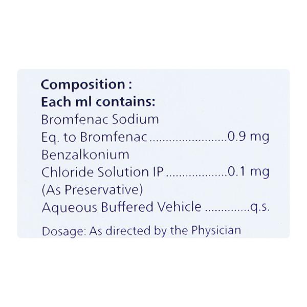 BROMEDAC 0.09% Eye Drops 5ml