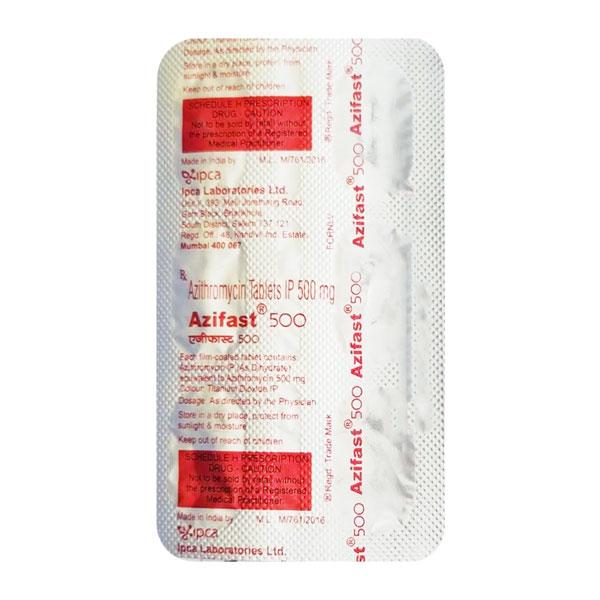 AZIFAST 500 Tablet 6's
