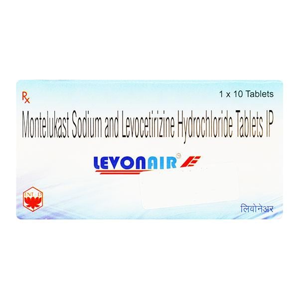 Levonair 10/5mg Tablet 10'S