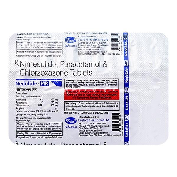 Nedolide MR Tablet 10'S