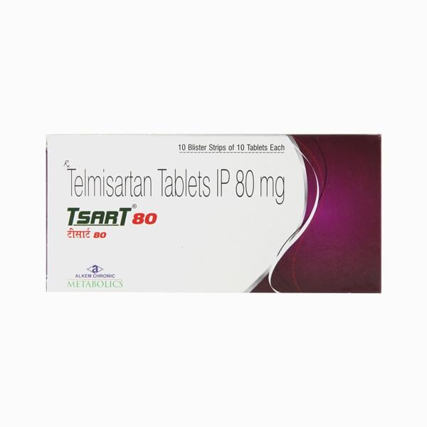 Tsart 80mg Tablet 10'S