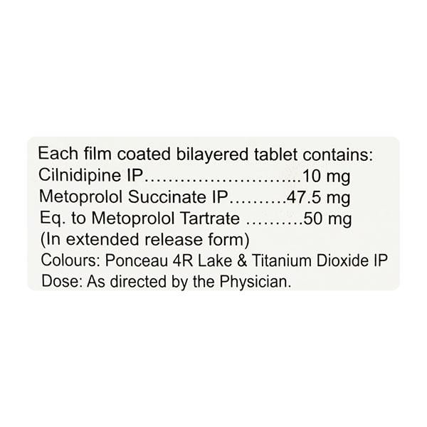CILNY M 50mg Tablet 10's