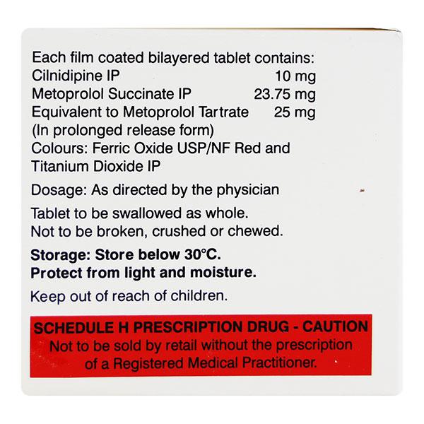 DILNIP M 25 Tablet 10's