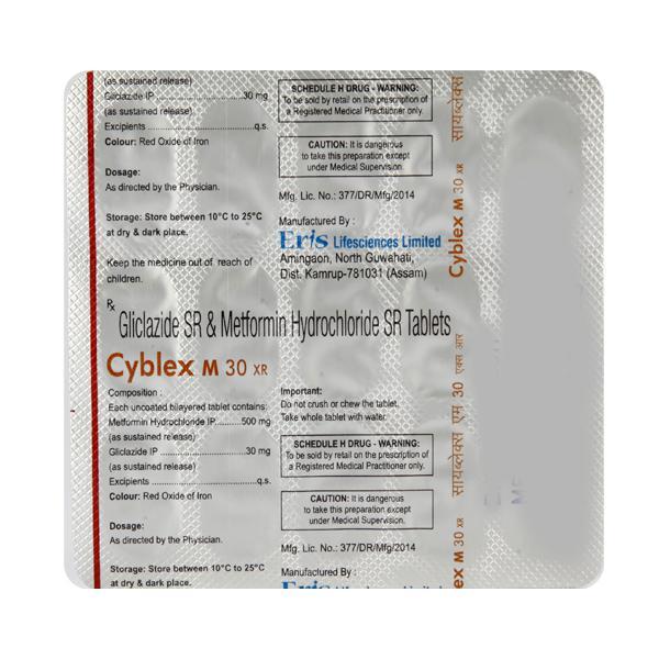 Cyblex M XR 30mg Tablet 15'S