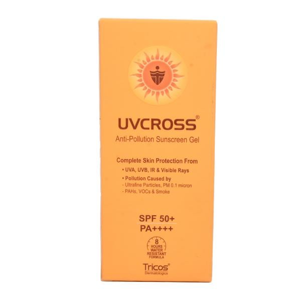 UVCROSS SPF 50+ PA++++ Sunscreen Gel 50gm