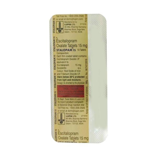 STALOPAM 15 Tablet 10's