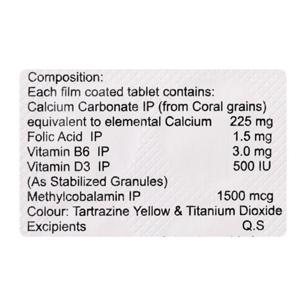 CORAL CALCIUM B12 Capsule 15's