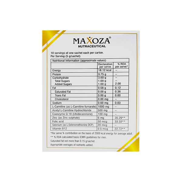 MAXOZA NUTRACEUTICAL MEN Sachet 5gm