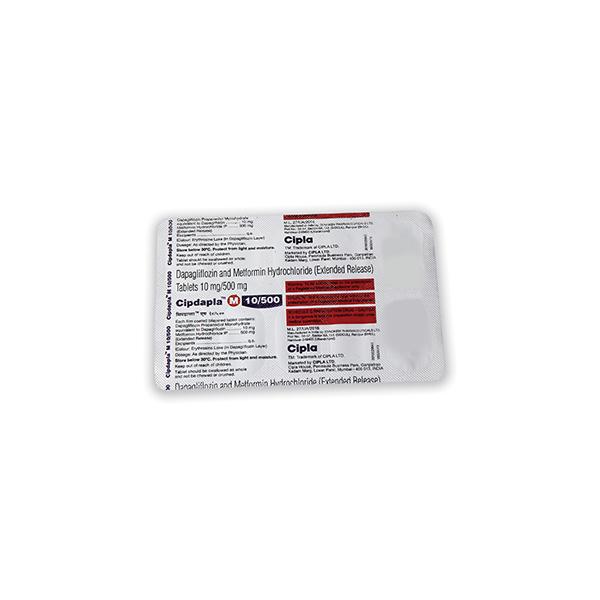 CIPDAPLA M 10/500 Tablet 10's