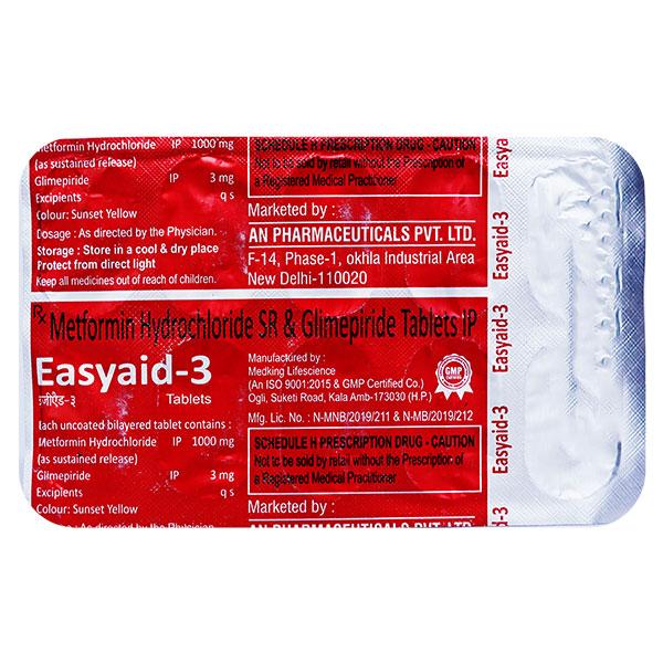 Easyaid 3Mg Tablet 10's