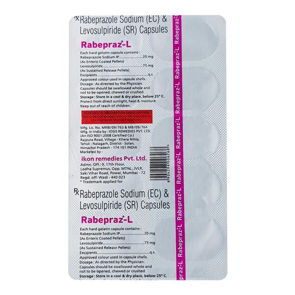 RABEPRAZ L Capsule 10's