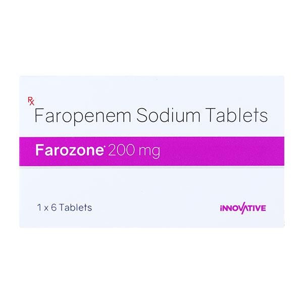 FAROZONE 200mg Tablet 6's