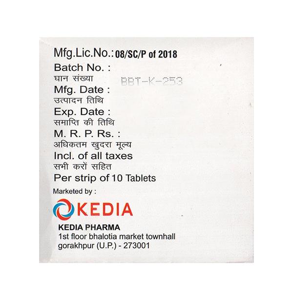 KEDICLAVE 625 Tablet 10's