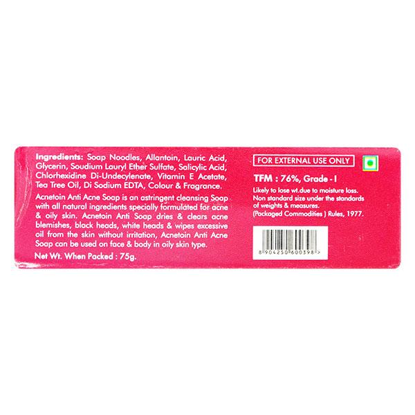 Acnetoin Soap 75gm