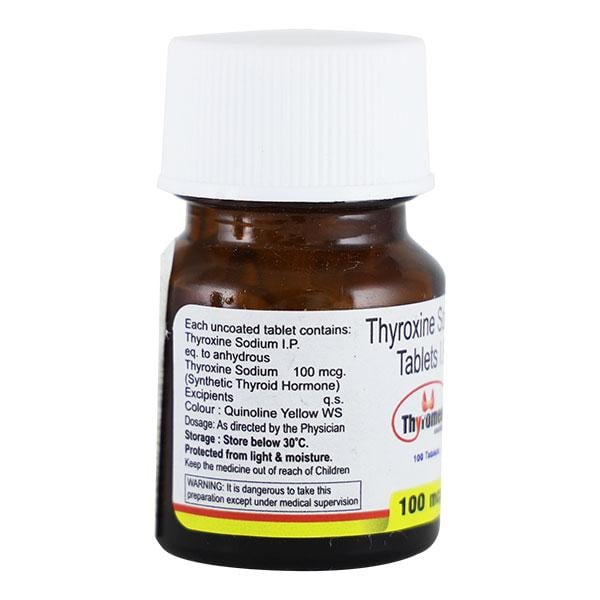 Thyromed 100mcg Tablet 100'S