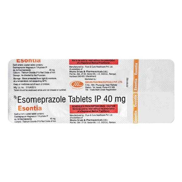 ESONTIA 40 Tablet 10's