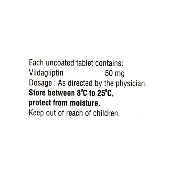 VILNIP 50mg Tablet 15's