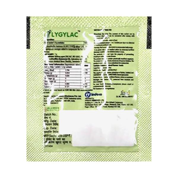 LYGYLAC VANILLA FLAVOUR MOUTH MELT Sachet 1g