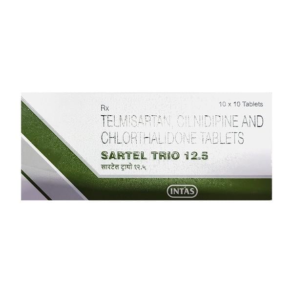 SARTEL TRIO 12.5 Tablet 10's