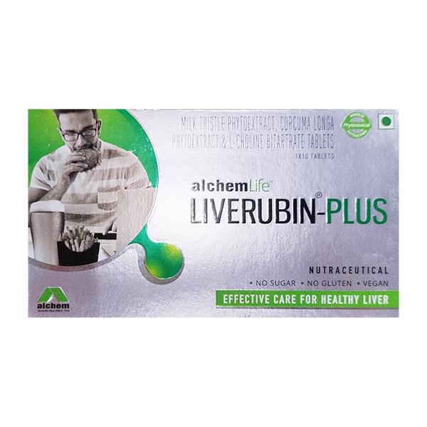 LIVERUBIN PLUS NUTRACEUTICAL VEGETARIAN Tablet 10's