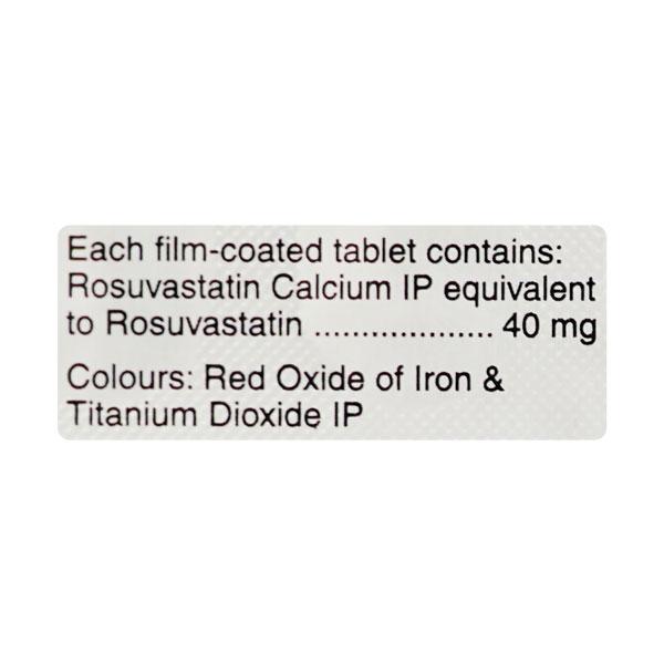 Rosulip 40mg Tablet 10'S