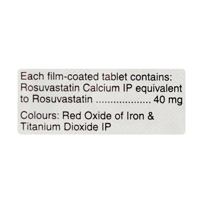 Rosulip 40mg Tablet 10'S