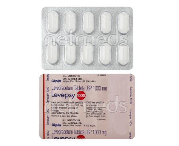Levepsy 1000 Tablet 10'S